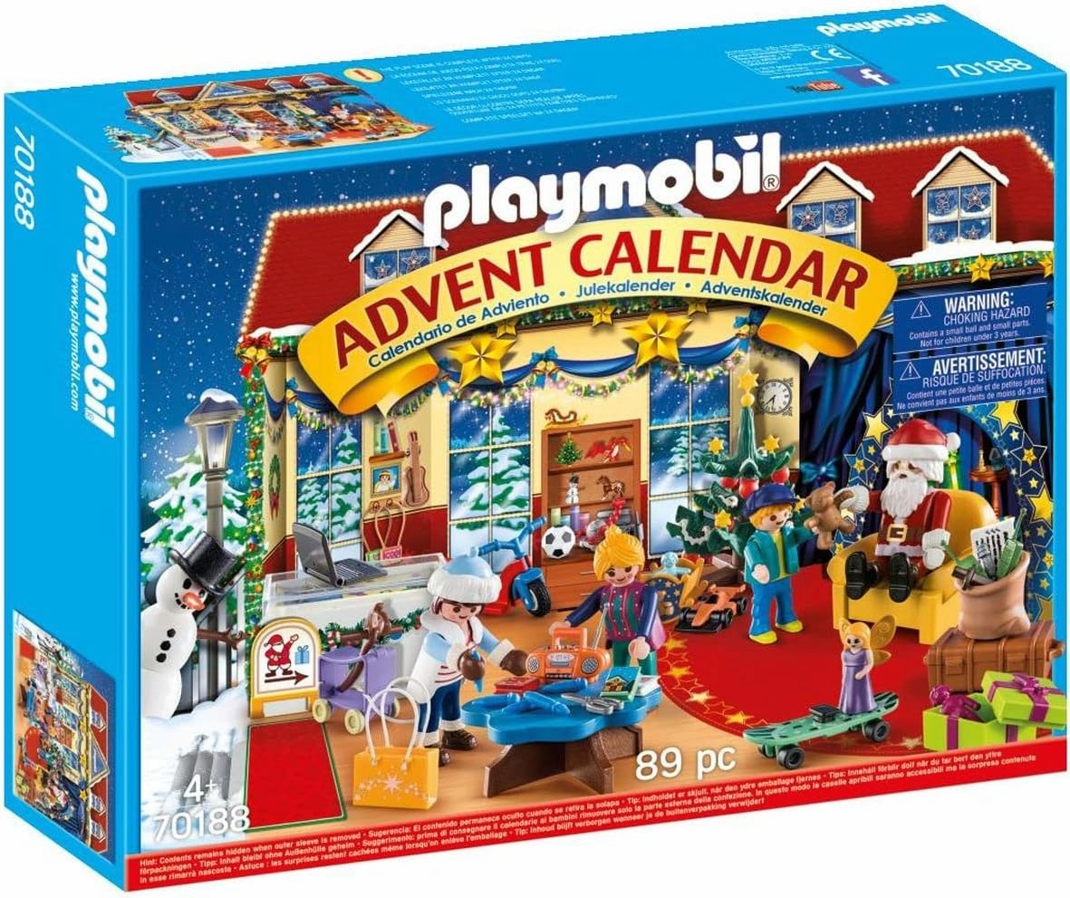 Playmobil Toys PLAYMOBIL - Christmas Toy Store Advent Calendar (70188)