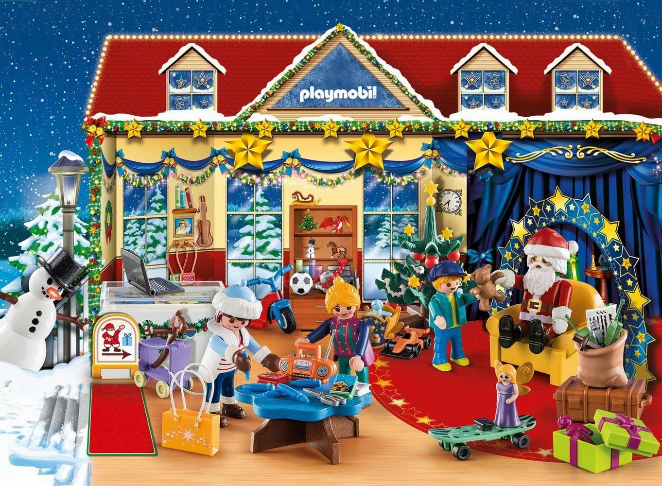 Playmobil Toys PLAYMOBIL - Christmas Toy Store Advent Calendar (70188)