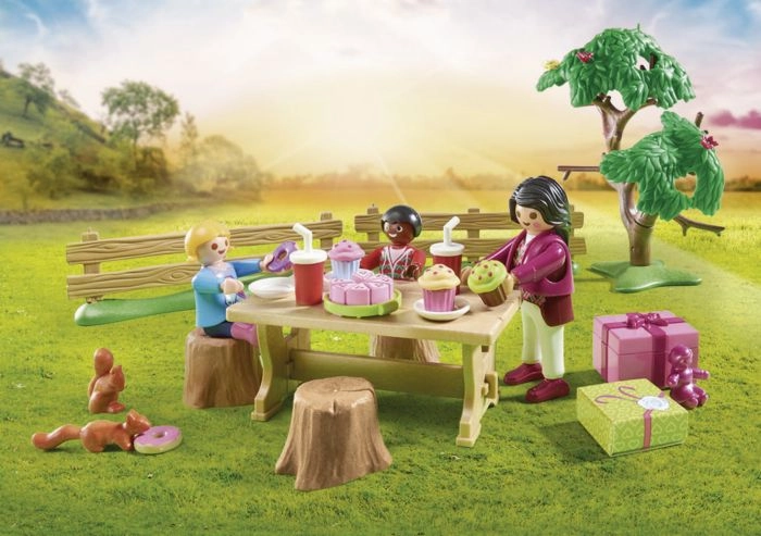 Playmobil Toys Playmobil - Country Pony Farm Birthday Party Playset (70997)