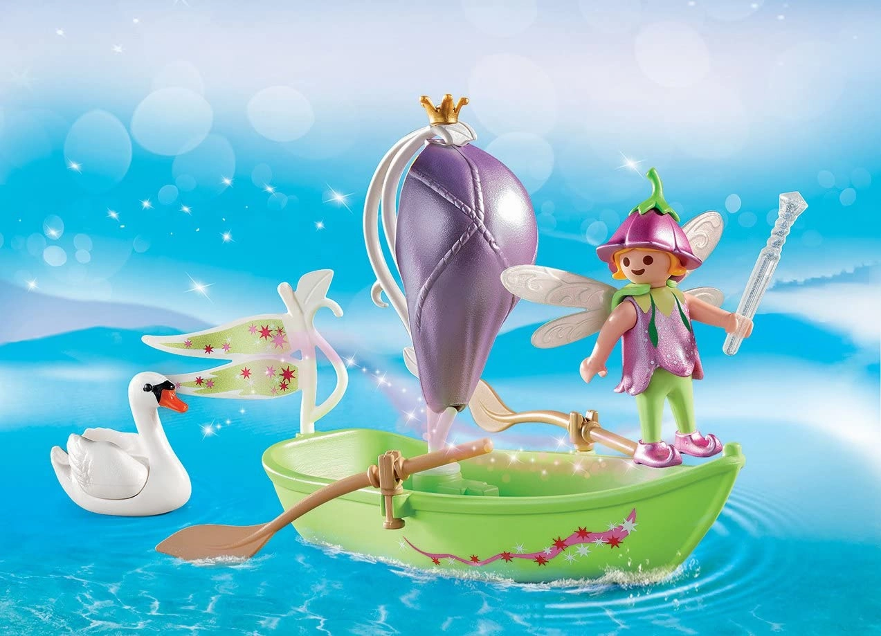 Playmobil Toys Playmobil - Fairy Boat Carry Case