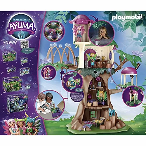 Playmobil Toys PLAYMOBIL Adventures of Ayuma 70801 Tree of Wisdom, For ages 7 