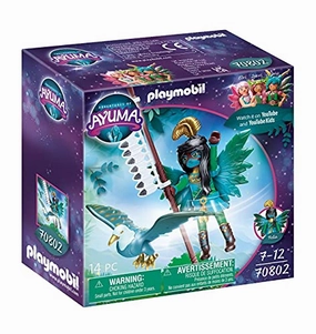 Playmobil Toys PLAYMOBIL Adventures of Ayuma 70802 Knight Fairy with Soul Animal, For ages 7 