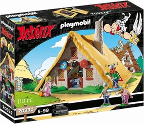 Playmobil Toys PLAYMOBIL Asterix 70932 Hut of Vitalstatistix, Toy for Children Ages 5 