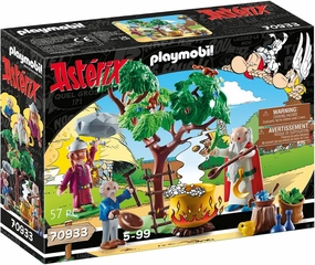 Playmobil Toys PLAYMOBIL Asterix 70933 Getafix with the Cauldron of Magic Potion, Toy for Children Ages 5 