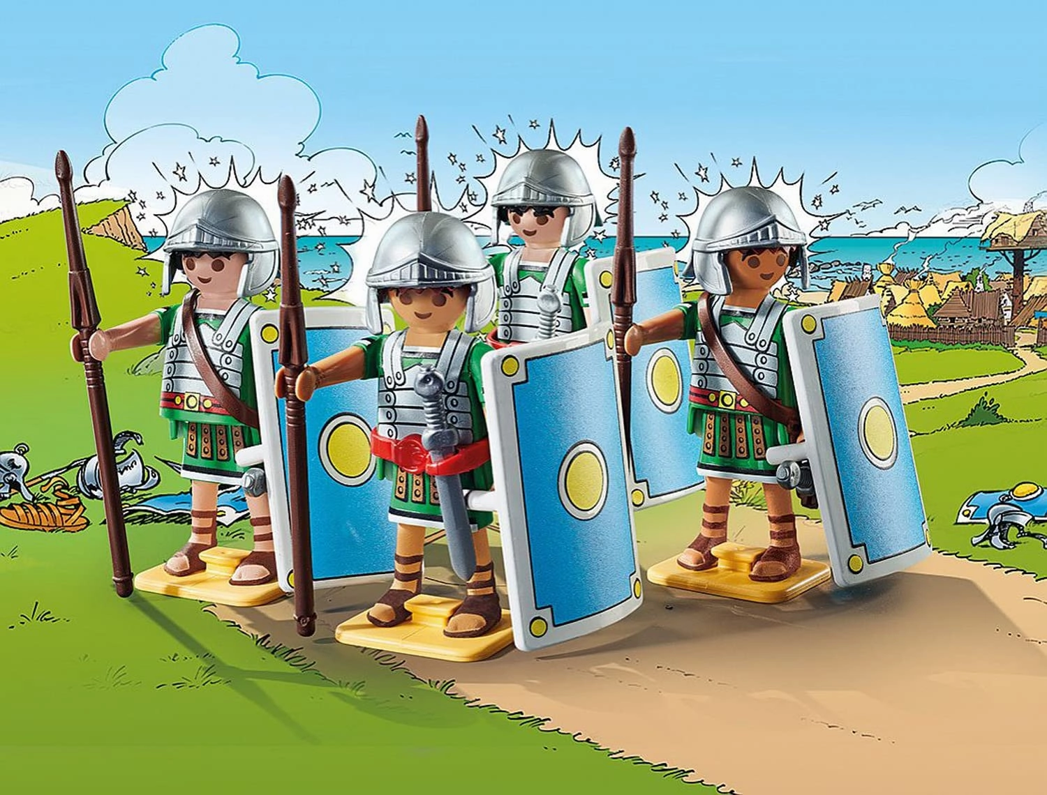 Playmobil Toys PLAYMOBIL Asterix 70934 Roman Troop, Toy for Children Ages 5 