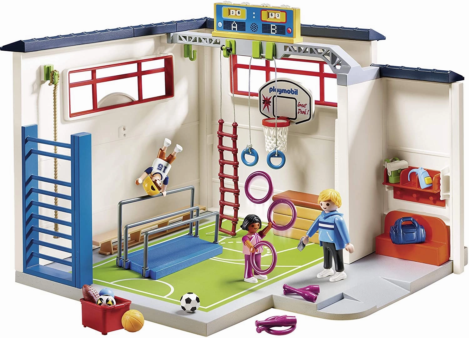 Playmobil Toys Playmobil City Life 9454 Gym for Children Ages 5 