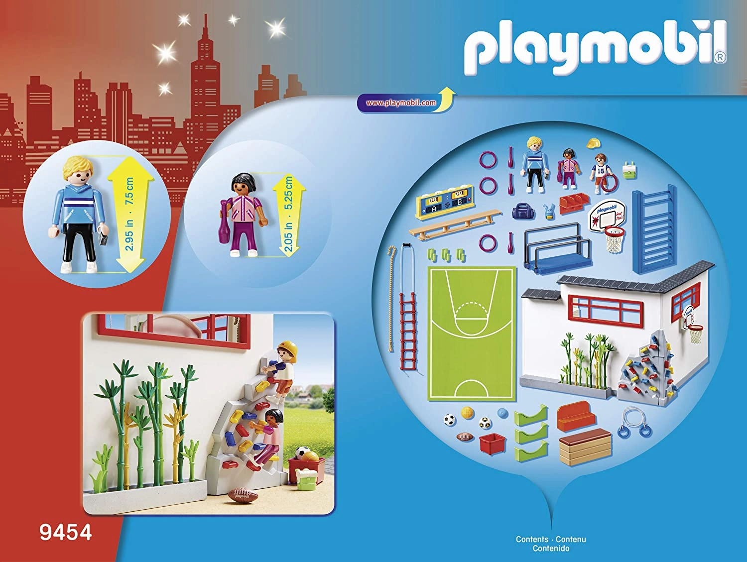 Playmobil Toys Playmobil City Life 9454 Gym for Children Ages 5 