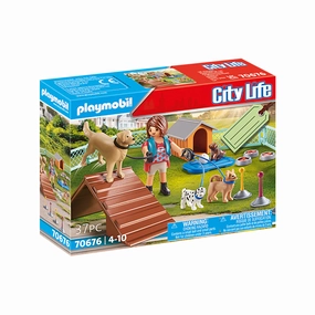 Playmobil Toys Playmobil City Life - Dog Trainer Gift Set 70676