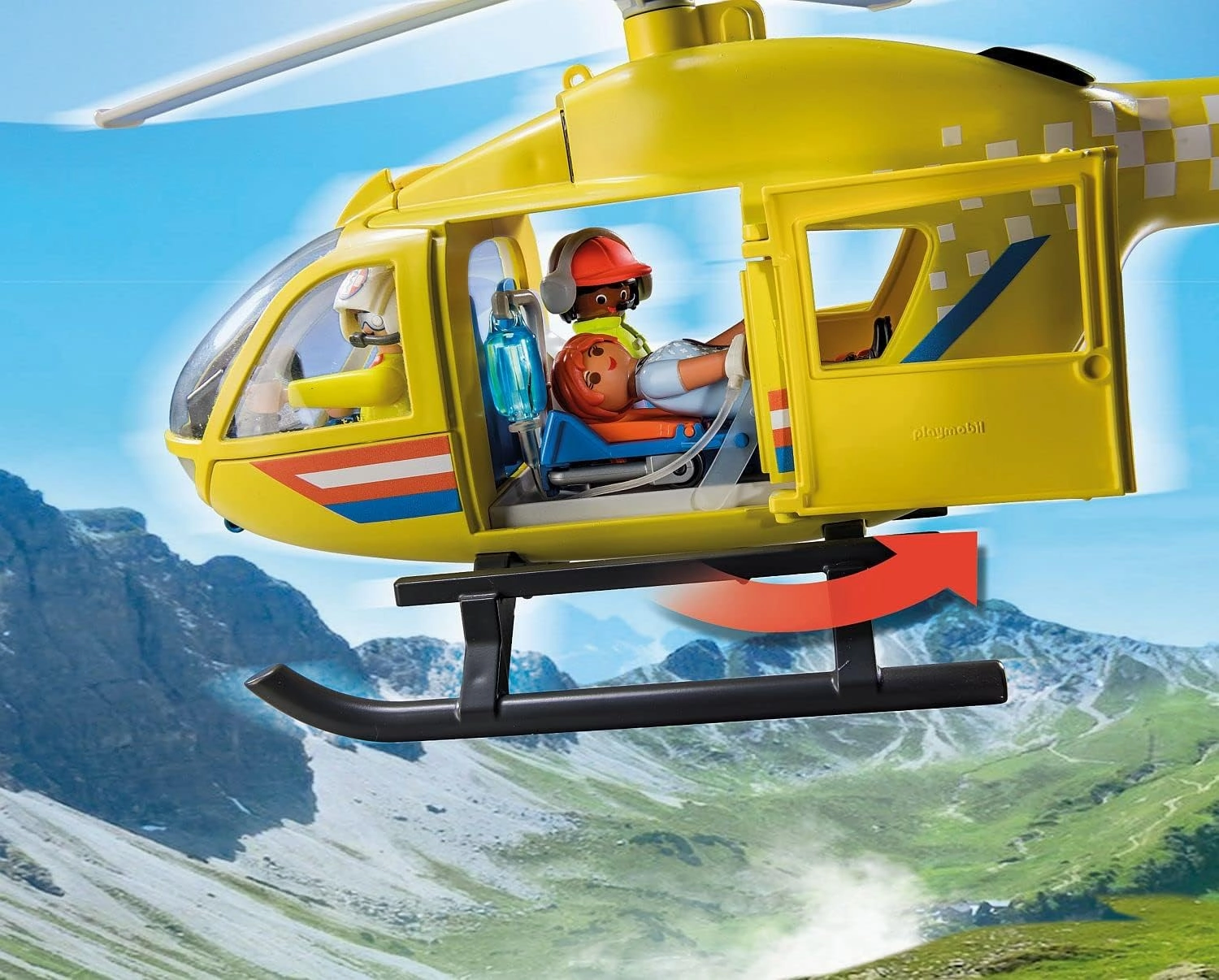 Playmobil Toys Playmobil City Life Medical Helicopter