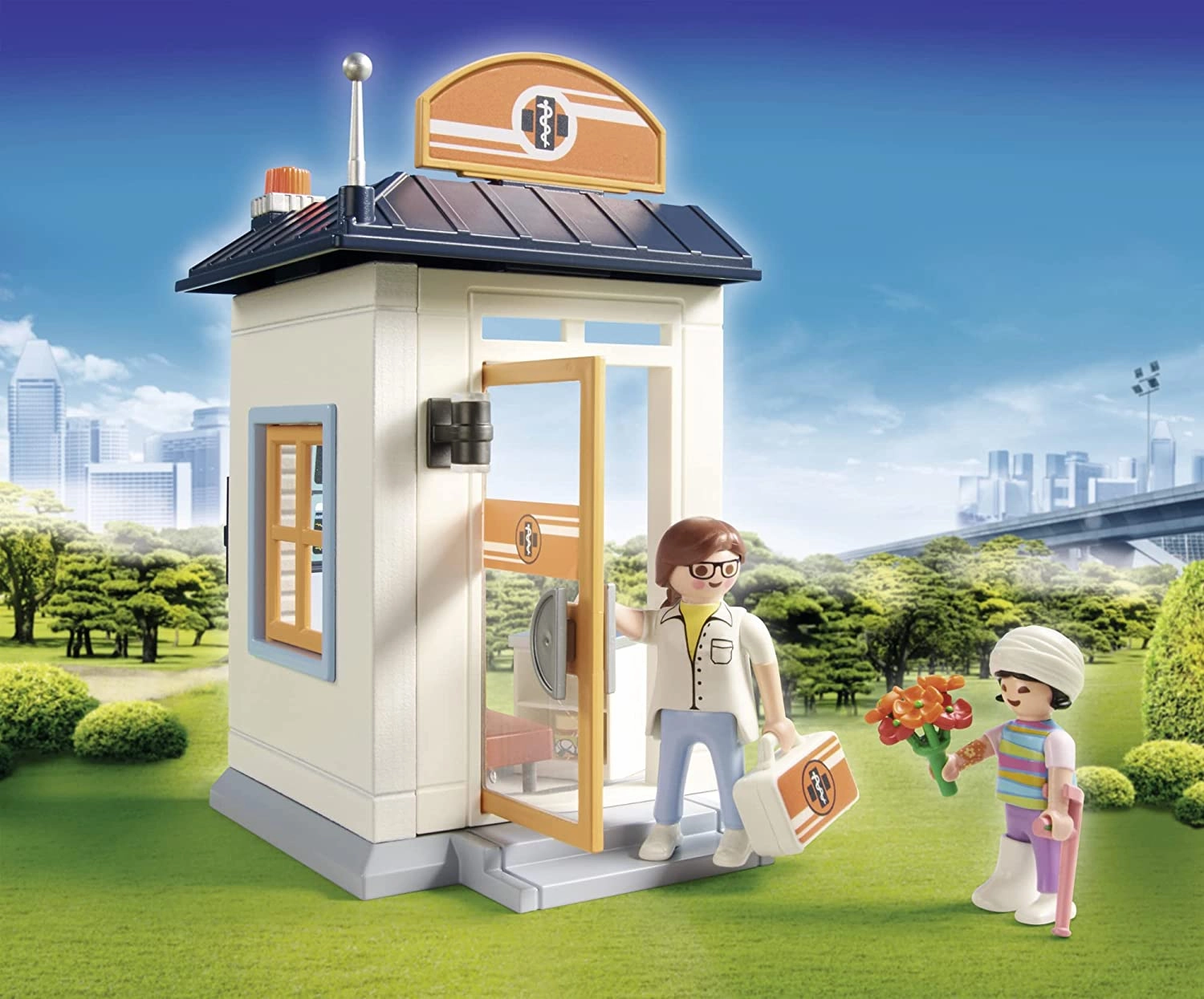 Playmobil Toys Playmobil City Life Paediatrician Starter Pack