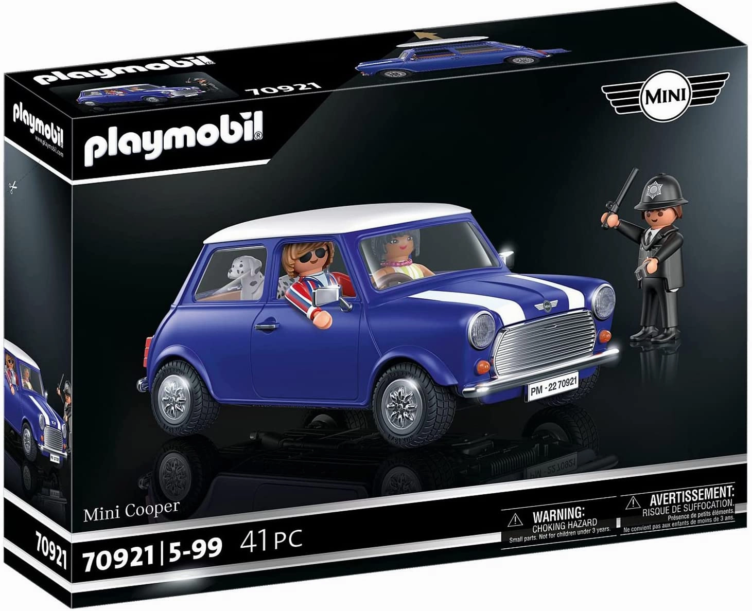 Playmobil Toys Playmobil Classic Cars 70921 Mini Cooper, Model Car for Adults, Toy Car for Chil