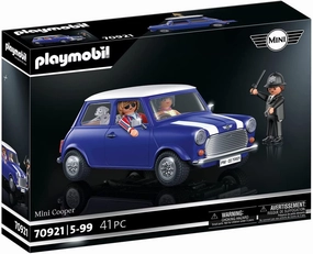 Playmobil Toys Playmobil Classic Cars 70921 Mini Cooper, Model Car for Adults, Toy Car for Chil