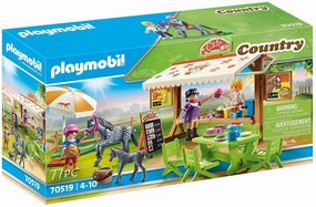 Playmobil Toys PLAYMOBIL Country 70519 Pony-Caf, For ages 4 