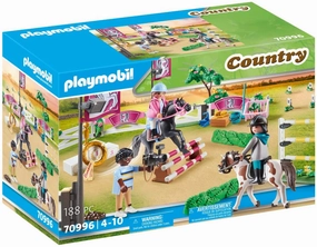Playmobil Toys Playmobil Country 70996 Horse Riding Tournament, Toy for children ages 4 