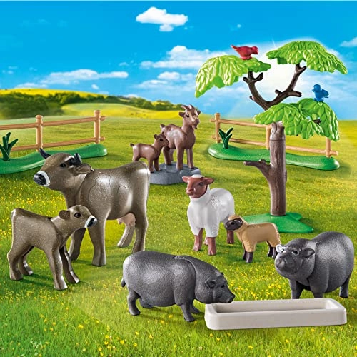 Playmobil Toys Playmobil Country Animal Set With Paddock