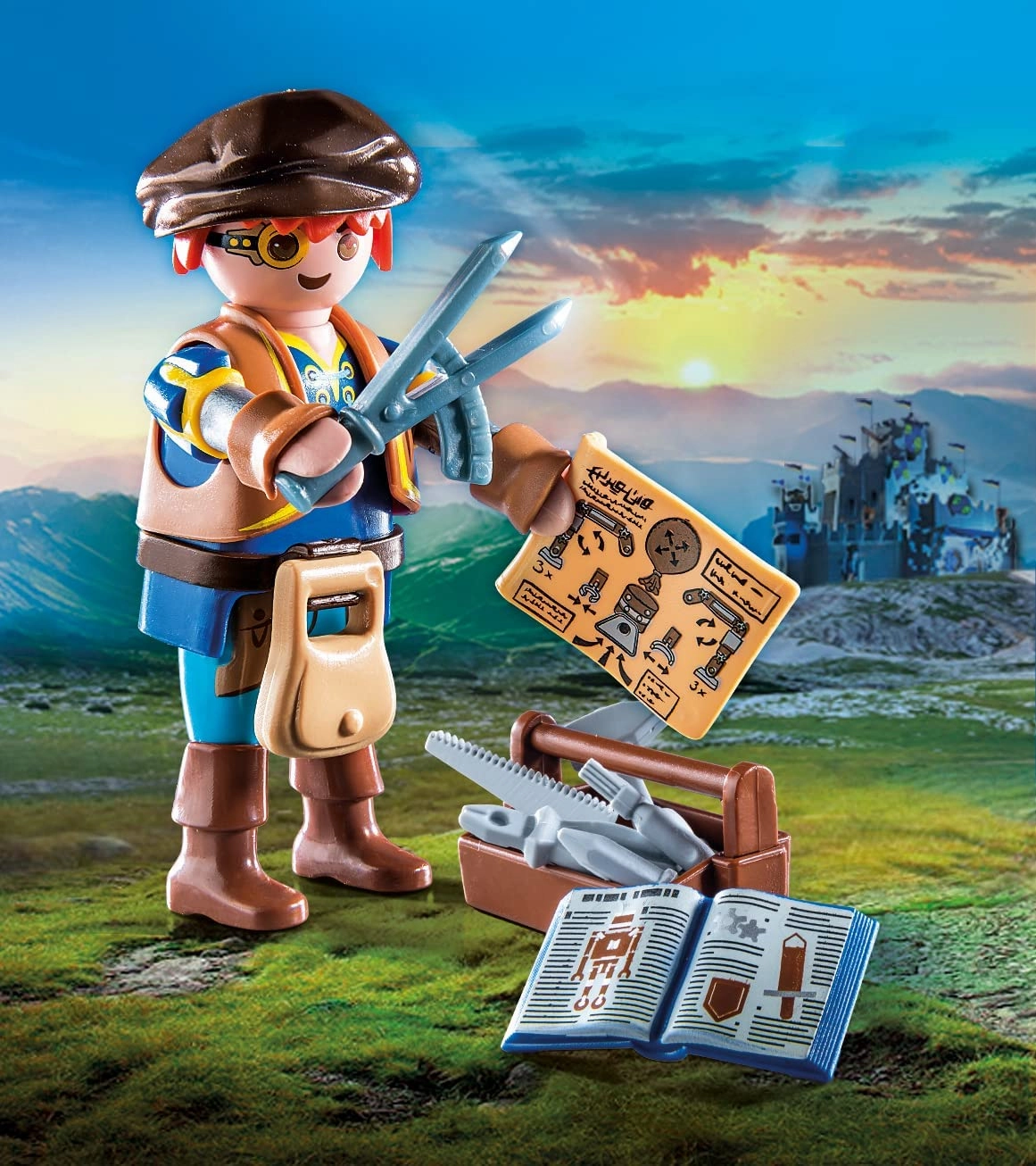 Playmobil Toys Playmobil DARIO ET OUTILS NOVELMORE