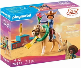 Playmobil Toys Playmobil DreamWorks Spirit Untamed 70697 Rodeo Pru, for Children Ages 4 