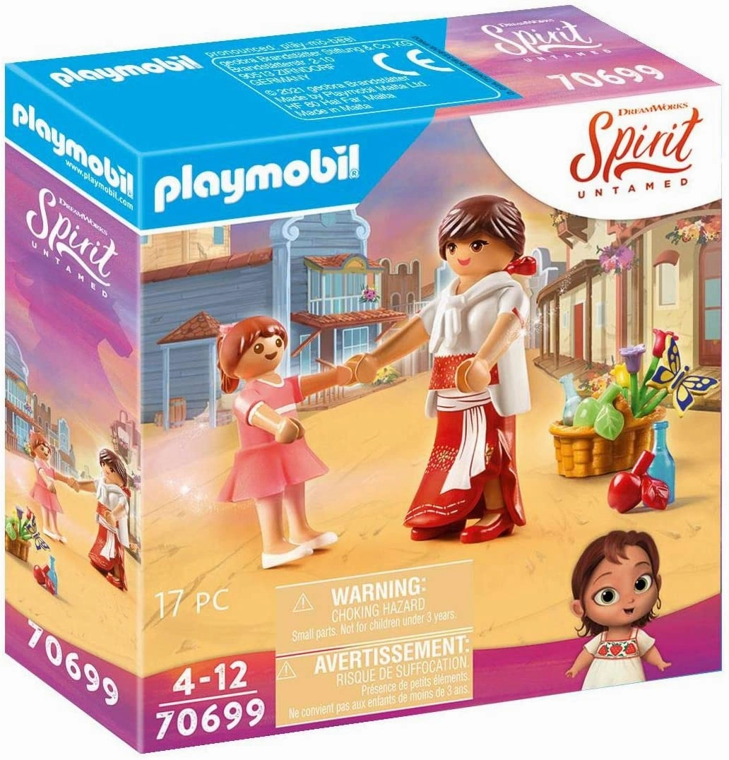 Playmobil Toys Playmobil DreamWorks Spirit Untamed 70699 Young Lucky Mum Milagro, for Children Ages 4 