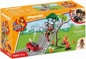 Playmobil Toys Playmobil DUCK ON CALL 70917 Fire Rescue Action: Cat Rescue, Toy for Children Ag