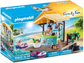 Playmobil Toys PLAYMOBIL Family Fun 70612 Paddle Boat Rental, With 2 floatable boats, For ages