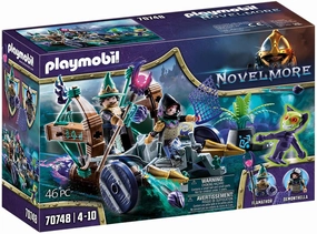 Playmobil Toys Playmobil Novelmore 70748 Violet Vale - Demon Catching Chariot, For Children Age 4 