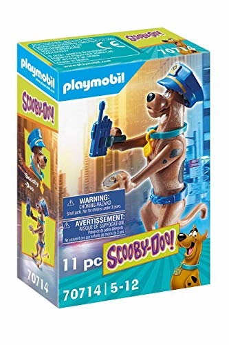 Playmobil Toys Playmobil SCOOBY-DOO! 70714 Collectible Police Figure, for Children Ages 5 