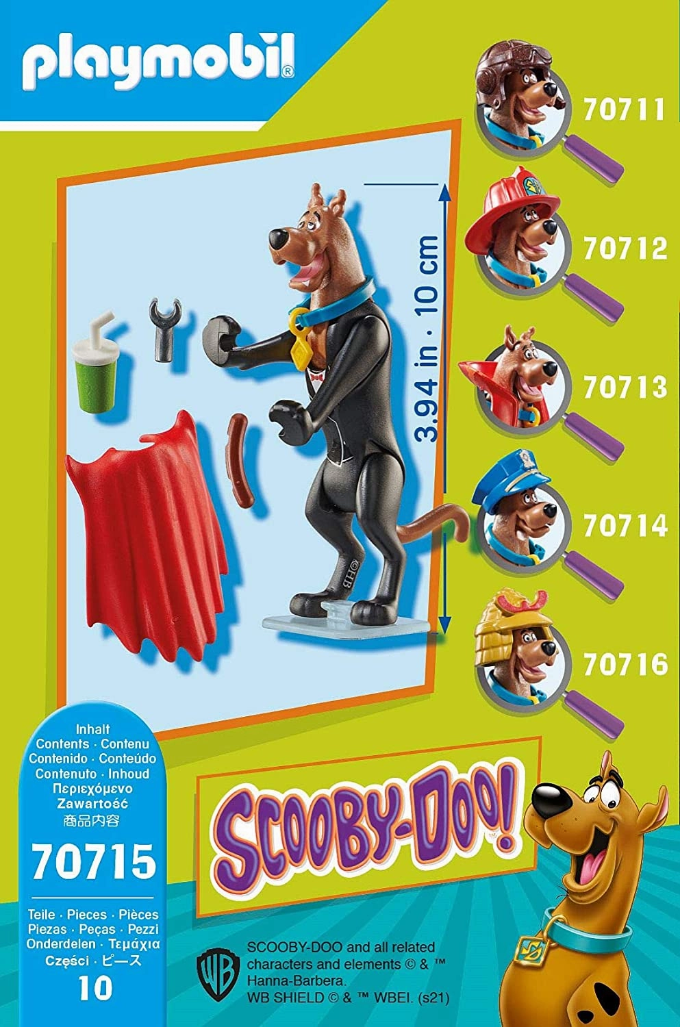 Playmobil Toys Playmobil SCOOBY-DOO! 70715 Collectible Vampire Figure, for Children Ages 5 