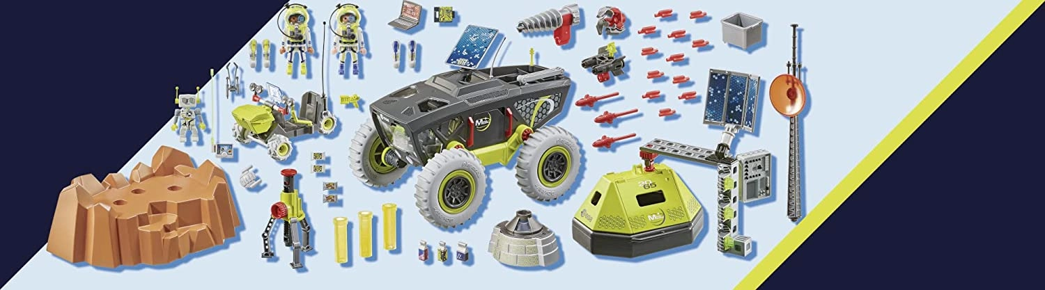Playmobil Toys Playmobil Space 70888 ESA Mars Expedition with vehicles, light and sound effects
