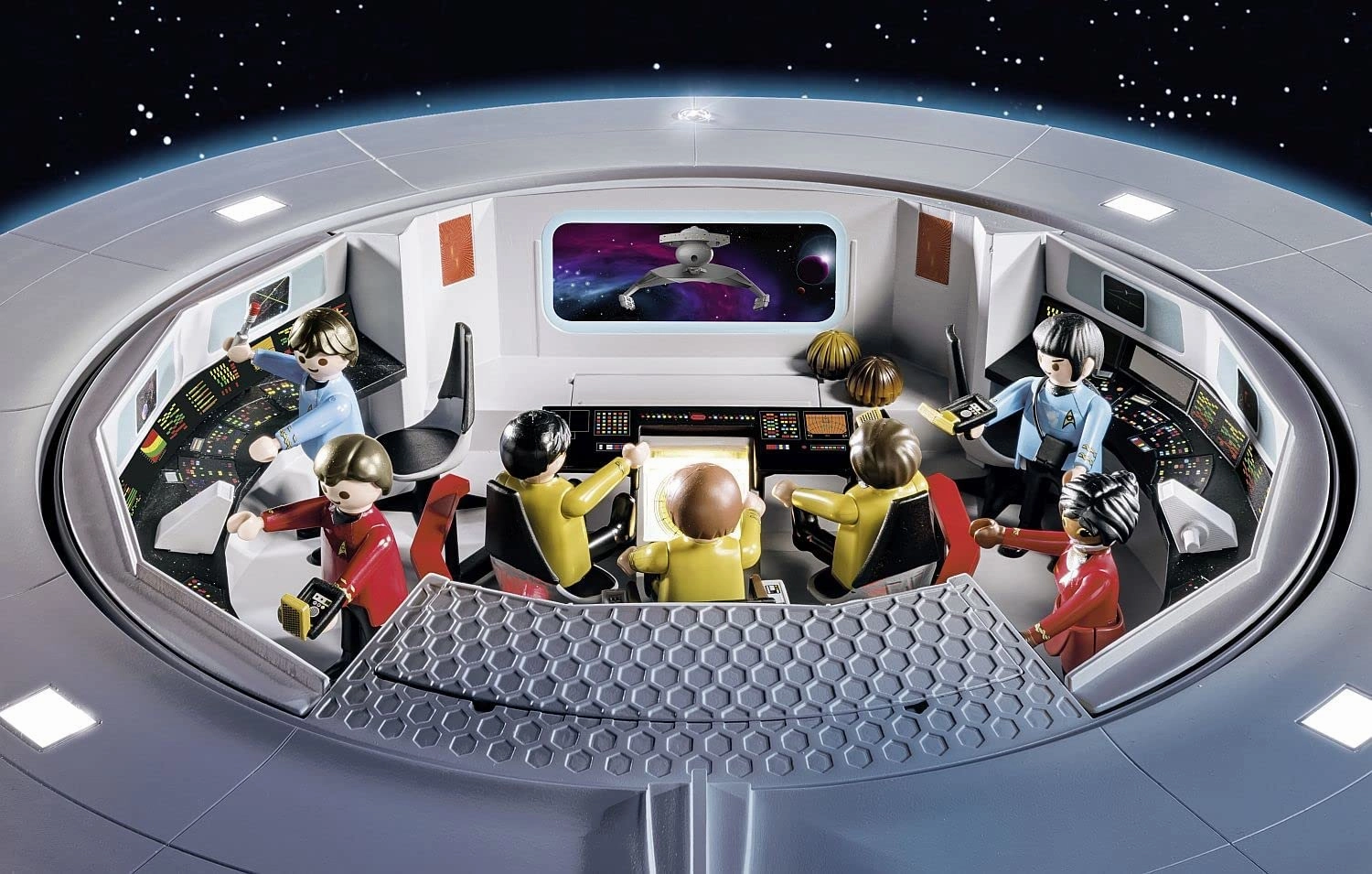 Playmobil Toys PLAYMOBIL Star Trek 71155 Star Trek Figure Set, 4 Collectible Figures for Star T