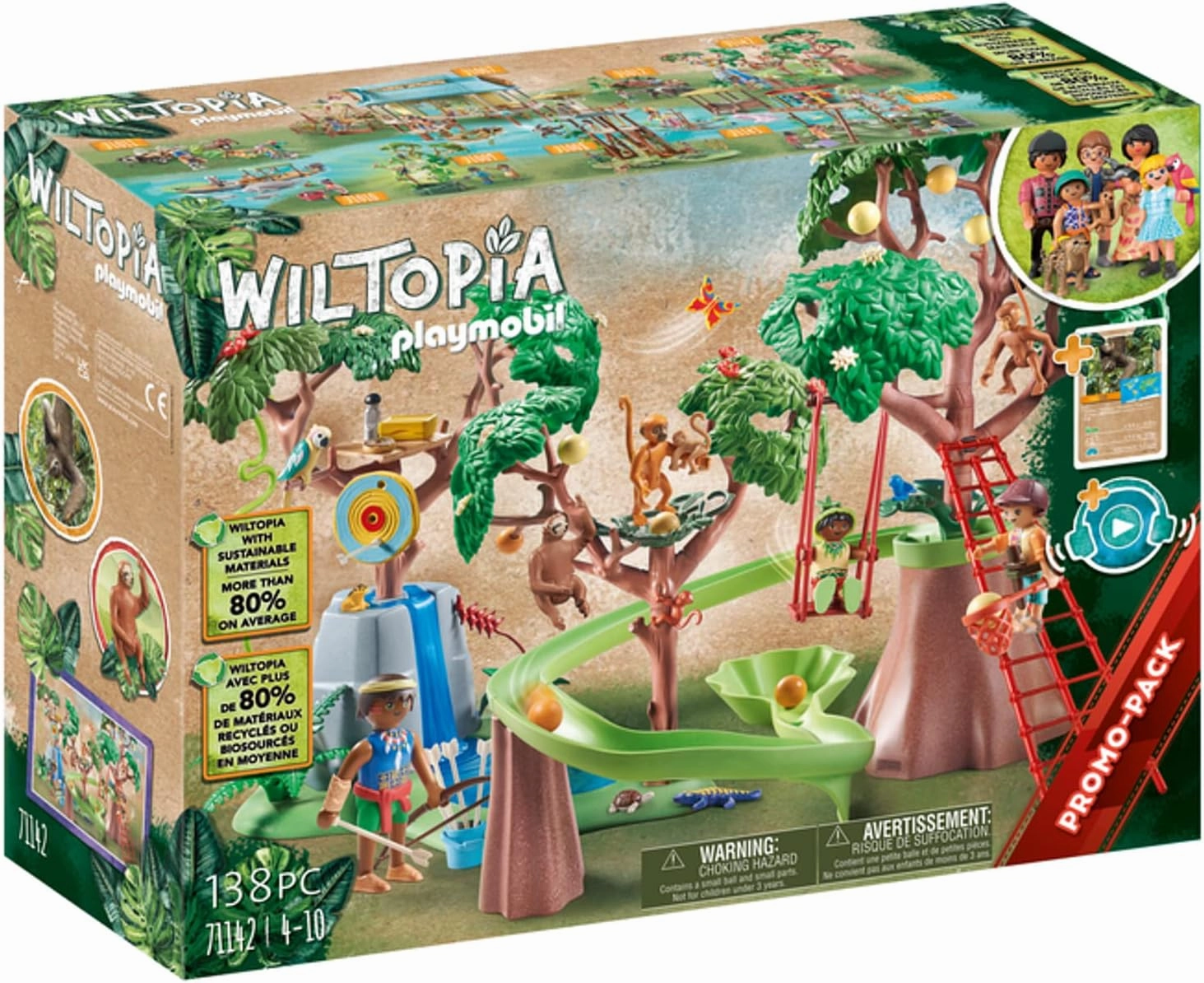 Playmobil Toys Playmobil Wiltopia Tropical Jungle Playground