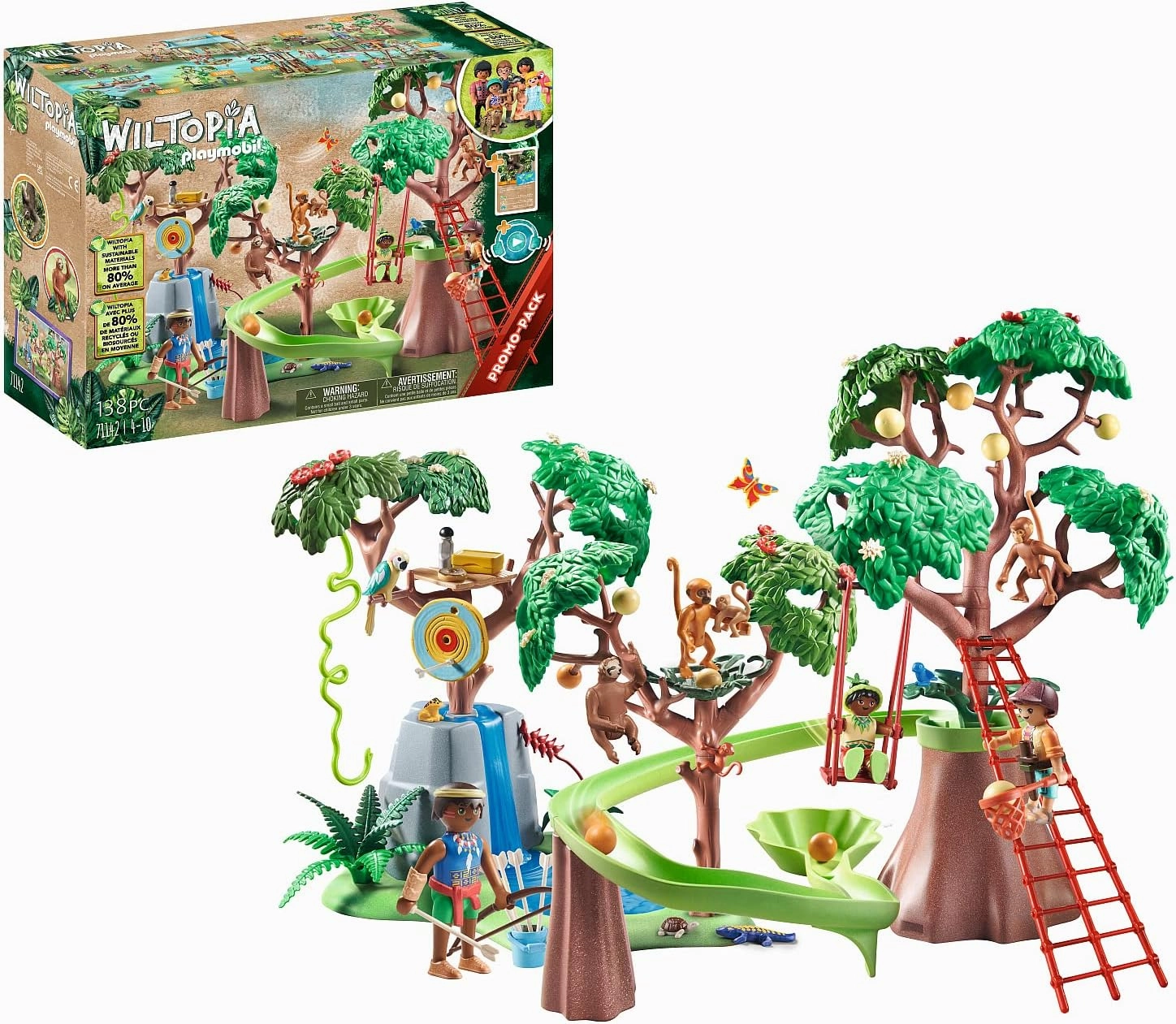 Playmobil Toys Playmobil Wiltopia Tropical Jungle Playground