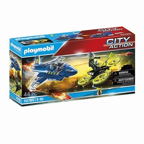 Playmobil Toys Police Jet  & Drone 70780