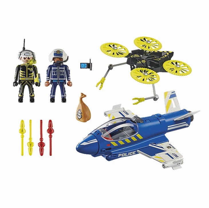 Playmobil Toys Police Jet  & Drone 70780