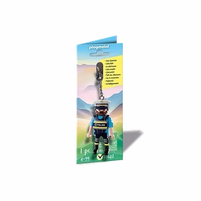 Playmobil Toys Police Keychain
