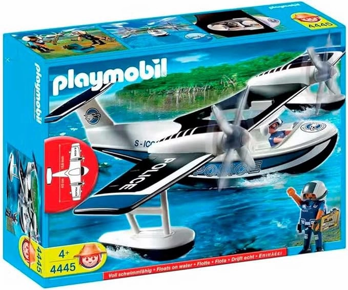 Playmobil Toys Police Seaplane 4445