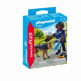 Playmobil Toys Policeman with Sniffer Dog 71162