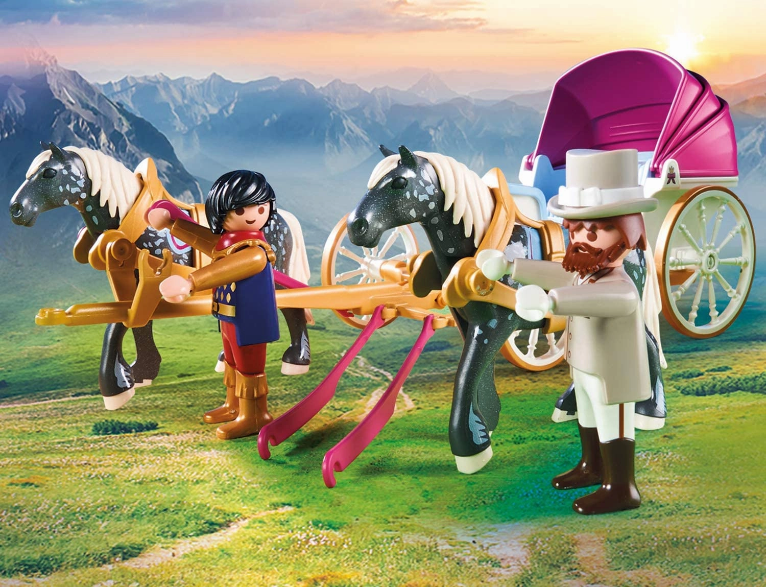 Playmobil Toys Princess - Horse-Drawn Carriage 70449