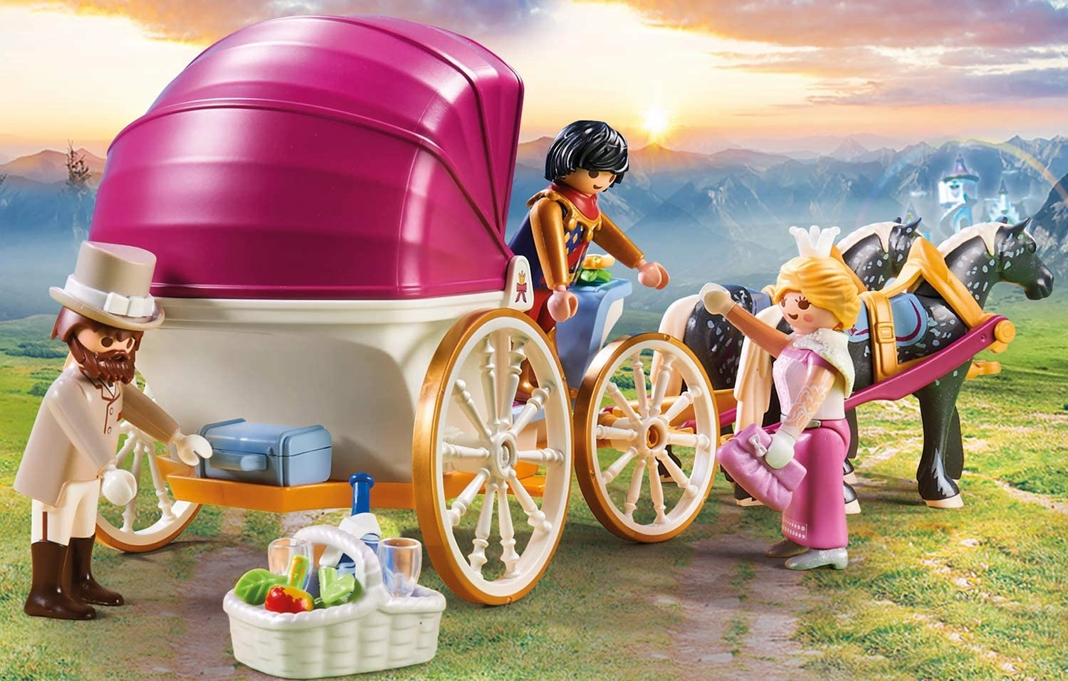 Playmobil Toys Princess - Horse-Drawn Carriage 70449