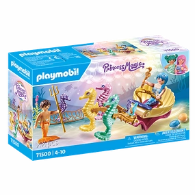Playmobil Toys Princess Magic - Mermaid Seahorse Carriage 71500