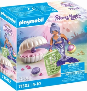 Playmobil Toys Princess Magic - Mermaid with Pearl Seashell 71502