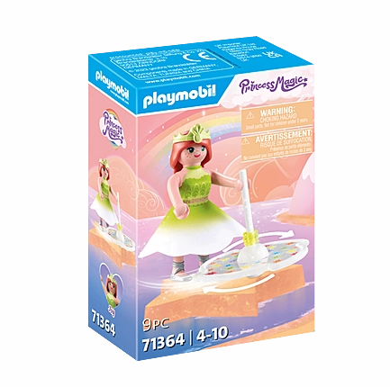 Playmobil Toys Princess Magic - Rainbow Spinning Top with Princess 71364