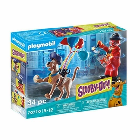 Playmobil Toys Scooby-Doo! Adventure with Ghost Clown