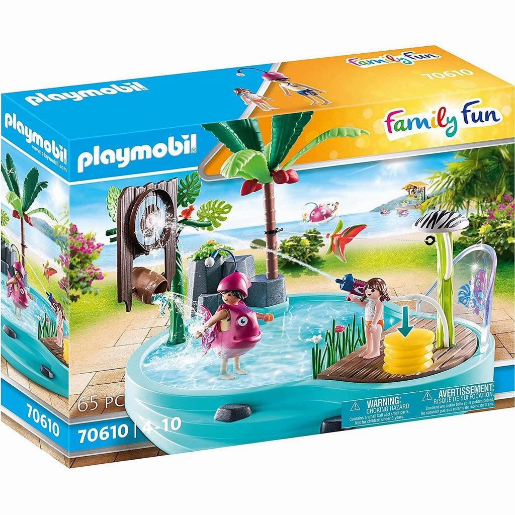 Playmobil Toys Small Pool with Water Sprayer