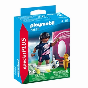 Playmobil Toys Soccer Player with Goal