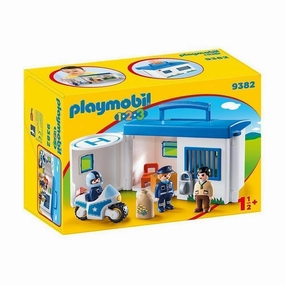 Playmobil Toys Take Along Police Station