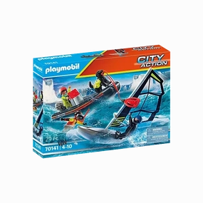 Playmobil Toys Water Rescue with Dog