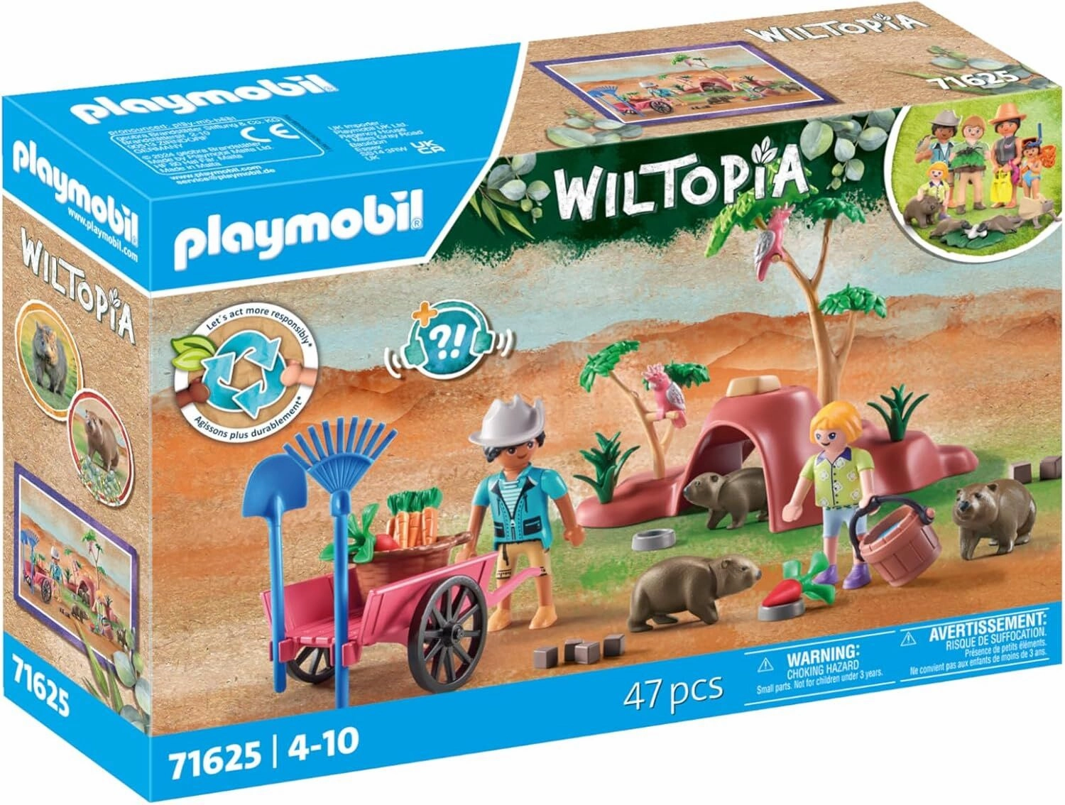 Playmobil Toys Wiltopia - Wombat Shelter