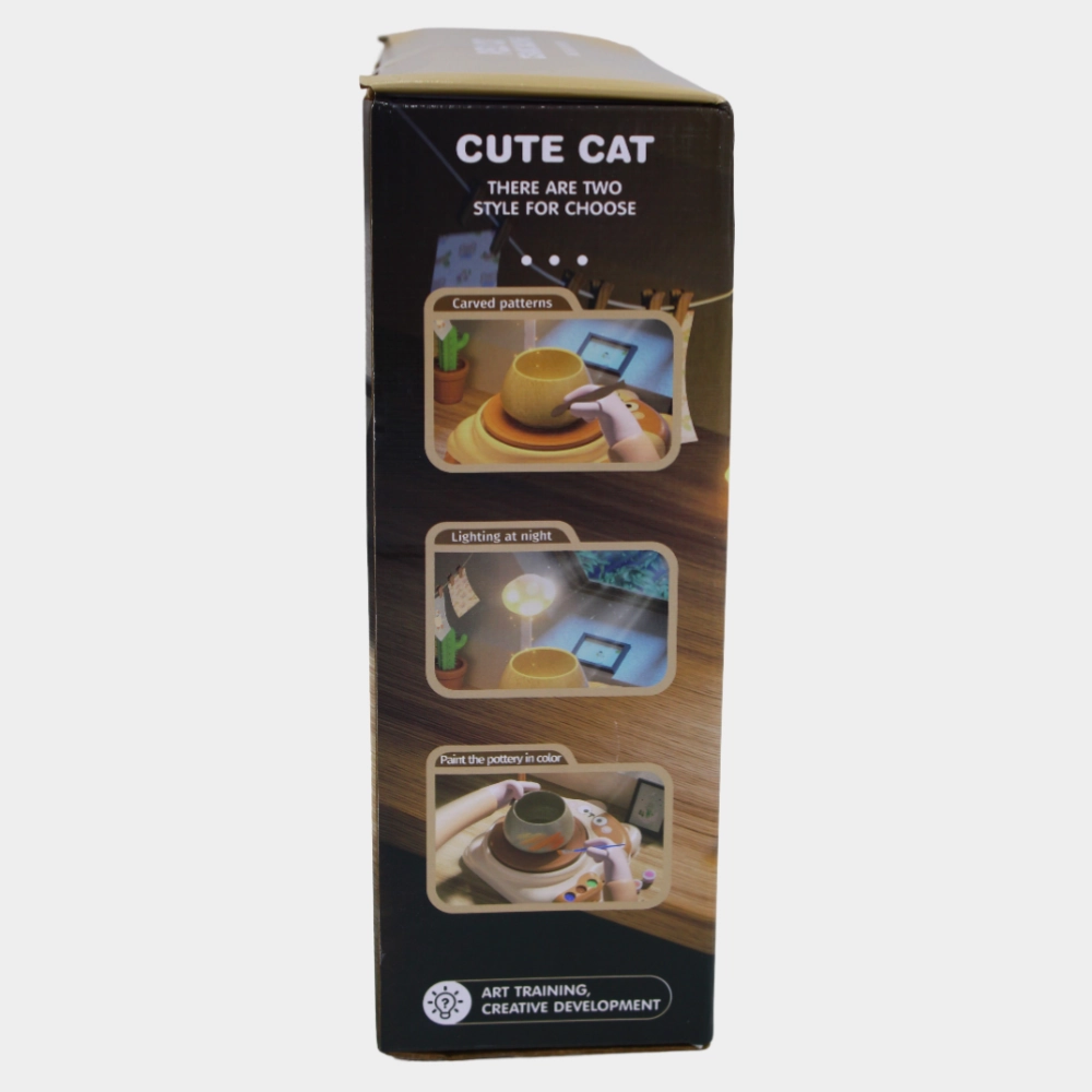 Pussy Cat Ceramic Machine  Mini Pottery Wheel & Sculpting Set