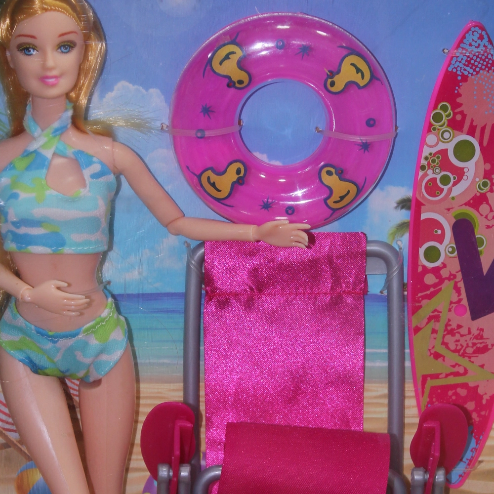Q.Joele Doll  Light Blue Swimsuit