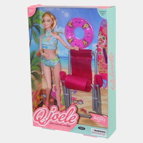 Q.Joele Doll  Light Blue Swimsuit